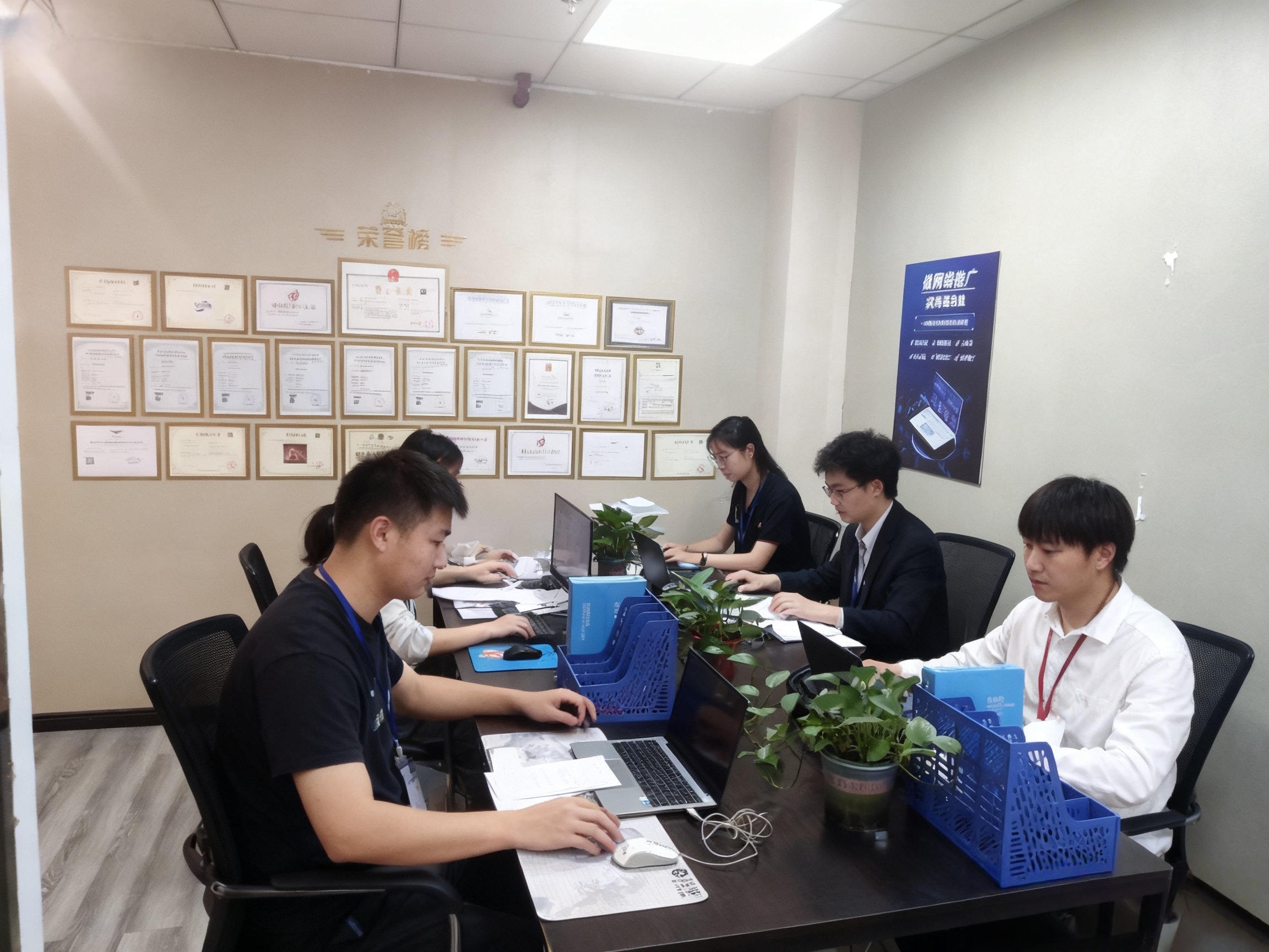 企业实拍环境画面示意